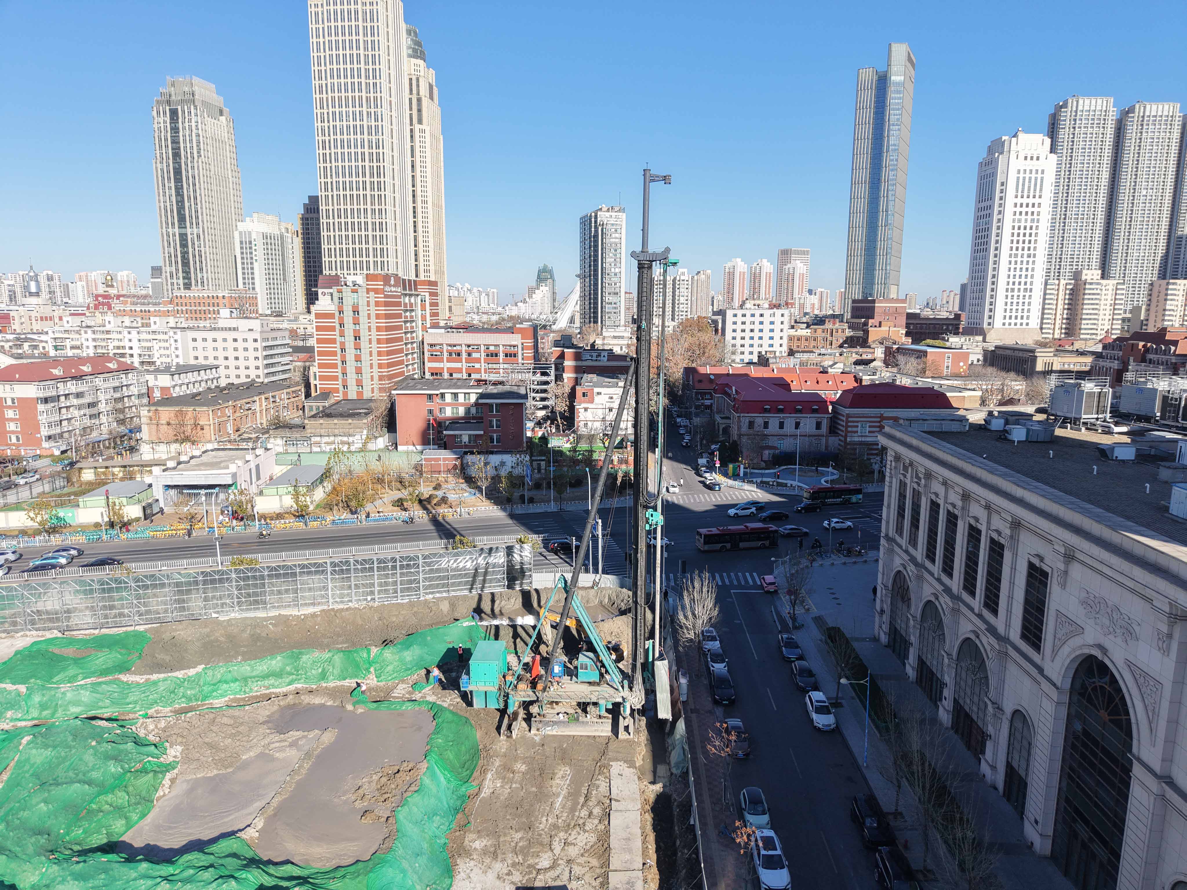 上工机械MS系列双轮搅高效攻坚,助建天津市中心复杂地况下筑造坚实屏障! 上工机械MS系列双轮搅高效攻坚,助建天津市中心复杂地况下筑造坚实屏障!