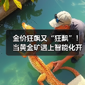 金价狂飙又“狂飘”!当黄金矿遇上智能化开采.... 金价狂飙又“狂飘”!当黄金矿遇上智能化开采....