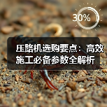 压路机选购要点：高效施工必备参数全解析