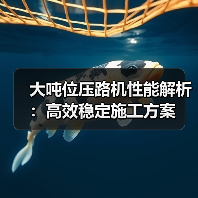 大吨位压路机性能解析：高效稳定施工方案