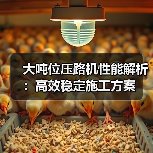 大吨位压路机性能解析：高效稳定施工方案