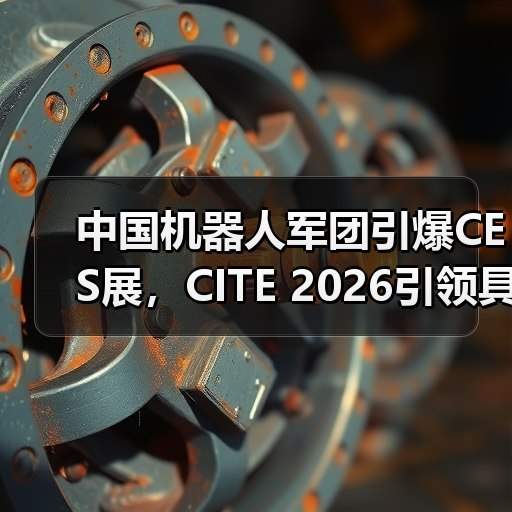 中国机器人军团引爆CES展,CITE 2026引领具身智能新风潮 中国机器人军团引爆CES展,CITE 2026引领具身智能新风潮
