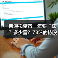 普通投资者一年要“踩”多少雷?73%的持股曾跌超30%——这份数据告诉你答案 普通投资者一年要“踩”多少雷?73%的持股曾跌超30%——这份数据告诉你答案