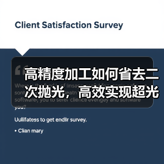 高精度加工如何省去二次抛光,高效实现超光滑曲面 高精度加工如何省去二次抛光,高效实现超光滑曲面