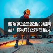 储蓄就是最安全的避风港?你可能正踩在最大的投资雷区上 储蓄就是最安全的避风港?你可能正踩在最大的投资雷区上