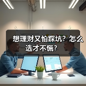 想理财又怕踩坑?怎么选才不慌? 想理财又怕踩坑?怎么选才不慌?