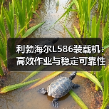 利勃海尔L586装载机：高效作业与稳定可靠性能解析