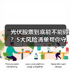 光伏股票到底能不能碰?5大风险清单帮你守住本金 光伏股票到底能不能碰?5大风险清单帮你守住本金