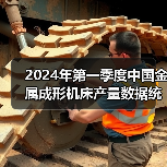 2024年第一季度中国金属成形机床产量数据统计