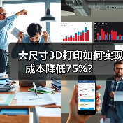大尺寸3D打印如何实现成本降低75%? 大尺寸3D打印如何实现成本降低75%?