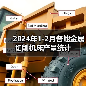 2024年1-2月各地金属切削机床产量统计