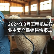 2024年3月工程机械行业主要产品销售快报二 2024年3月工程机械行业主要产品销售快报二