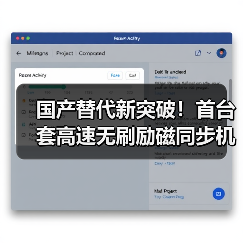国产替代新突破!首台套高速无刷励磁同步机研制成功 国产替代新突破!首台套高速无刷励磁同步机研制成功