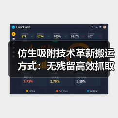 仿生吸附技术革新搬运方式：无残留高效抓取新突破
