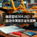 最高营收304.2亿！从自动化领域企业年报看自动化仪表行业发展前景