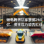 锂电跨界玩家豪掷260亿,资金压力能否扛住? 锂电跨界玩家豪掷260亿,资金压力能否扛住?