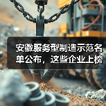 安徽服务型制造示范名单公布,这些企业上榜? 安徽服务型制造示范名单公布,这些企业上榜?