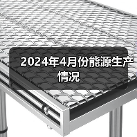 2024年4月份能源生产情况