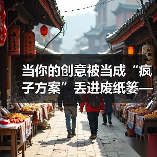 当你的创意被当成“疯子方案”丢进废纸篓——我们离真正的风险投资还有多远？