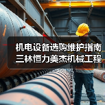 机电设备选购维护指南 三林恒力美杰机械工程实用方法