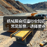机械展会报道行业知识：常见场景、选择要点与注意事项