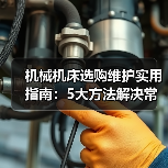 机械机床选购维护实用指南:5大方法解决常见问题 机械机床选购维护实用指南:5大方法解决常见问题