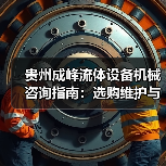 贵州成峰流体设备机械咨询指南:选购维护与故障解析2025 贵州成峰流体设备机械咨询指南:选购维护与故障解析2025