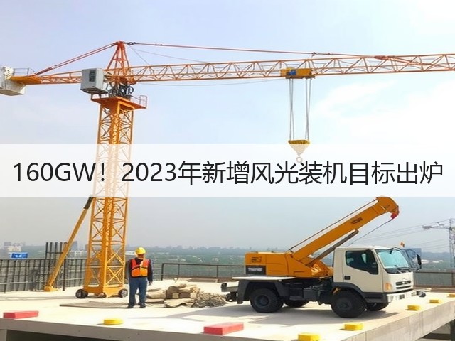 160GW!2023年新增风光装机目标出炉 160GW!2023年新增风光装机目标出炉