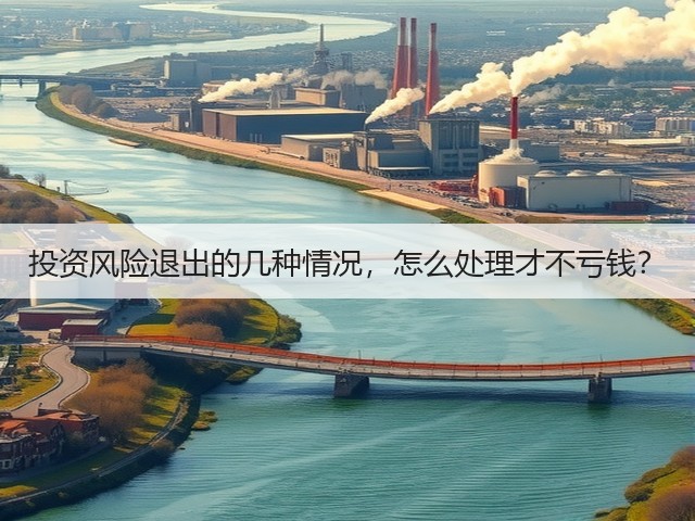 投资风险退出的几种情况,怎么处理才不亏钱? 投资风险退出的几种情况,怎么处理才不亏钱?