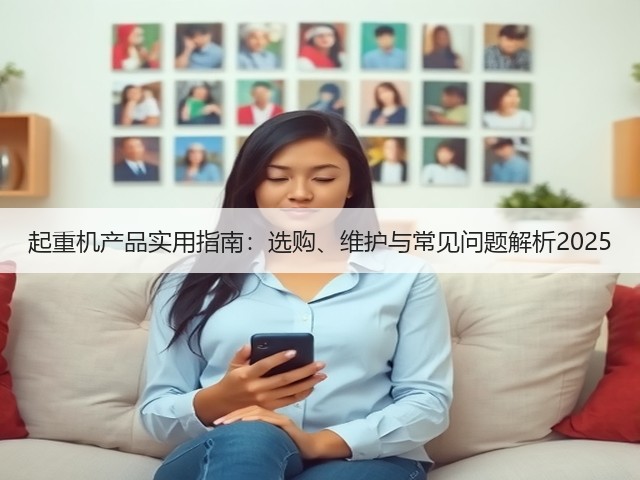 起重机产品实用指南：选购、维护与常见问题解析2025