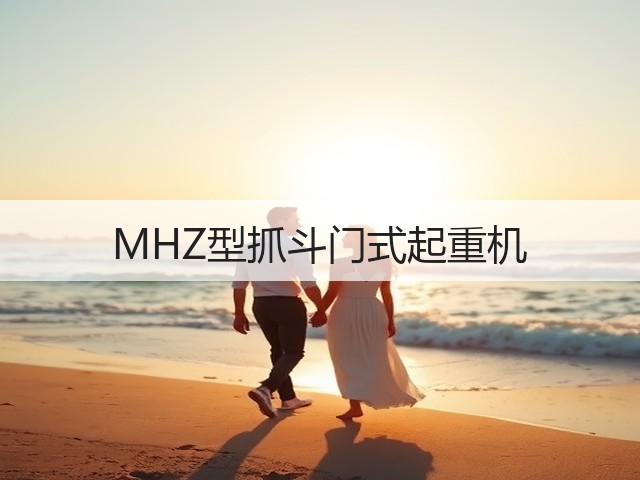 MHZ型抓斗门式起重机