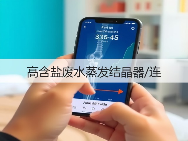 高含盐废水蒸发结晶器/连 高含盐废水蒸发结晶器/连