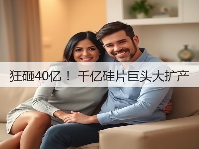 狂砸40亿 !千亿硅片巨头大扩产 狂砸40亿 !千亿硅片巨头大扩产