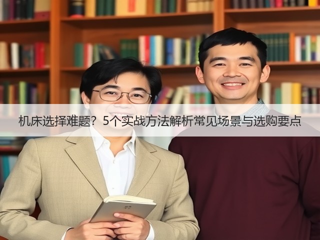 机床选择难题?5个实战方法解析常见场景与选购要点 机床选择难题?5个实战方法解析常见场景与选购要点