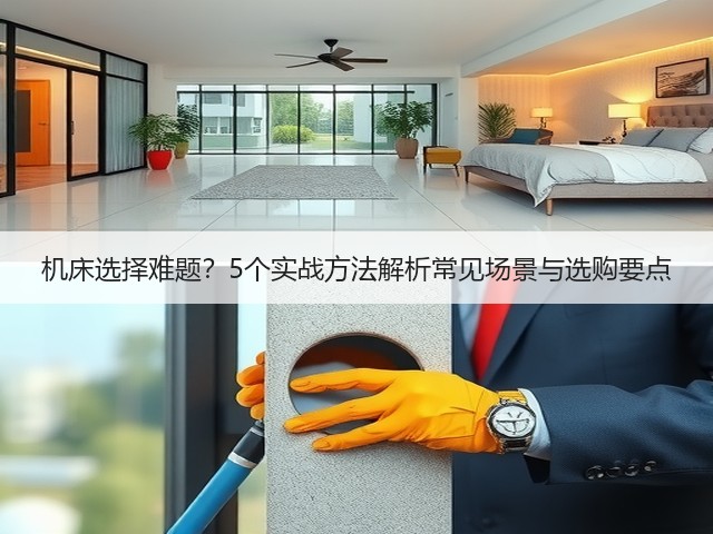 机床选择难题?5个实战方法解析常见场景与选购要点 机床选择难题?5个实战方法解析常见场景与选购要点