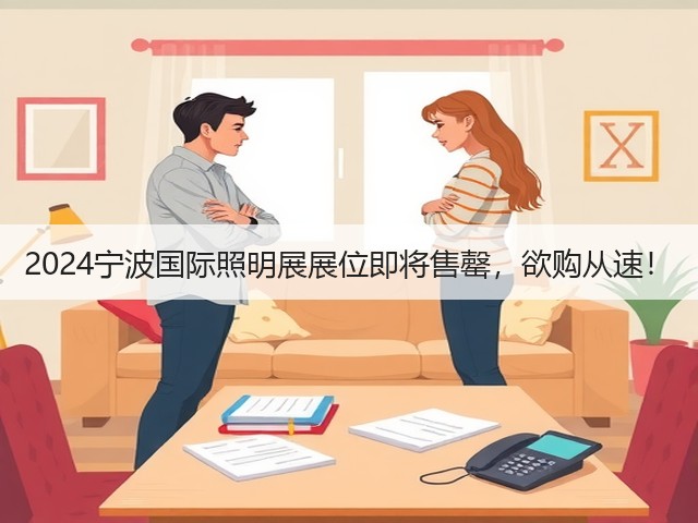 2024宁波国际照明展展位即将售罄,欲购从速! 2024宁波国际照明展展位即将售罄,欲购从速!