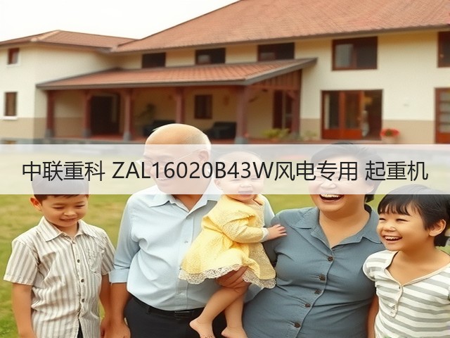 中联重科 ZAL16020B43W风电专用 起重机 中联重科 ZAL16020B43W风电专用 起重机