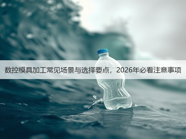 数控模具加工常见场景与选择要点,2026年必看注意事项 数控模具加工常见场景与选择要点,2026年必看注意事项